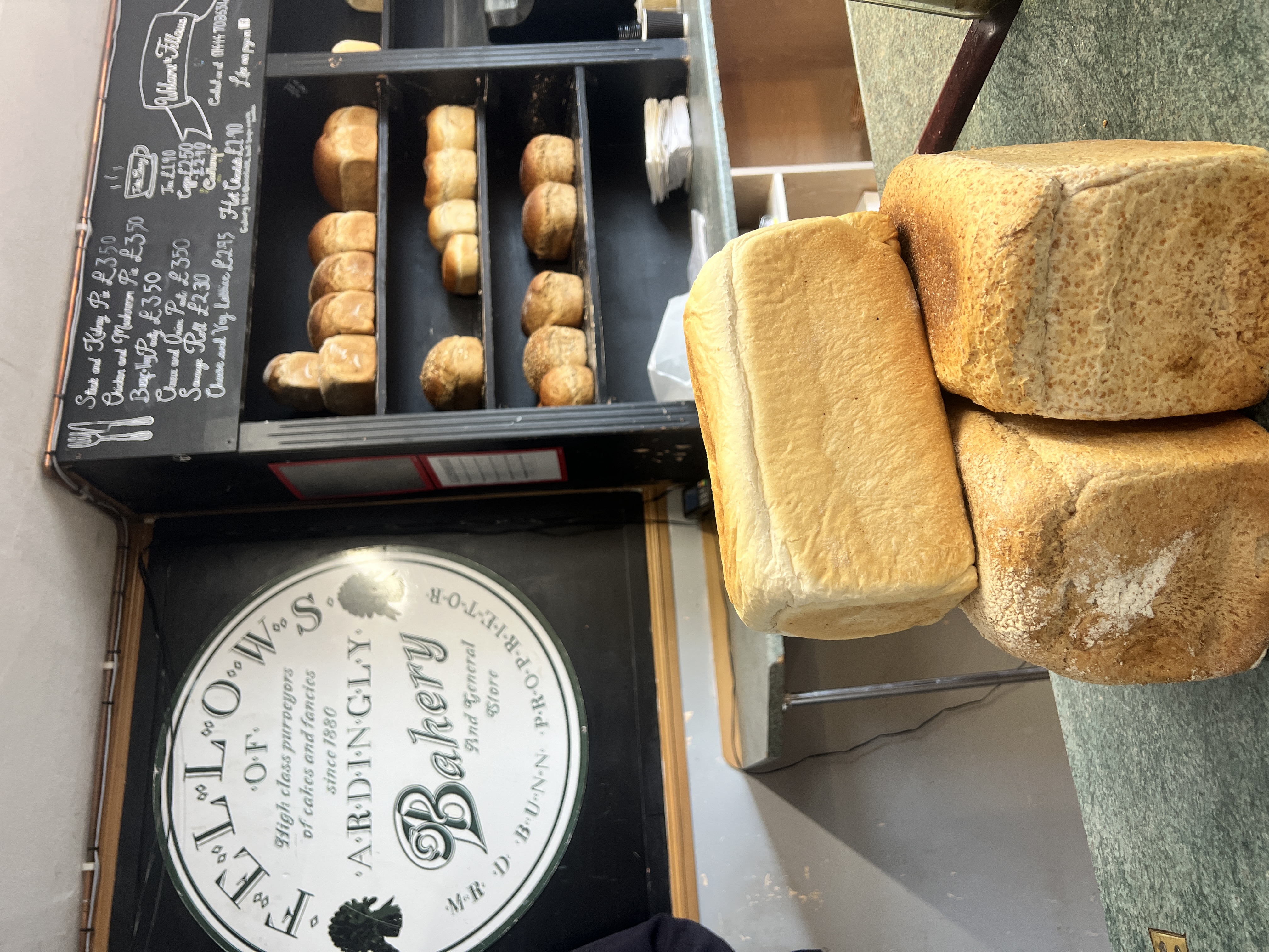 Loaf options bake fresh the morning of dispatch